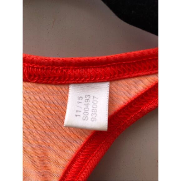 Adidas Racerback Tank Orange Size Medium (M) - Picture 7 of 7